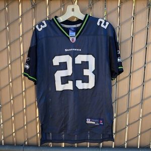 Trufant Seahawks Jersey Sz Lg ONFIELD Reeb…